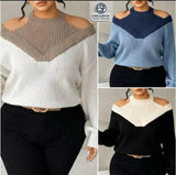Ladies’ Open Shoulder Sweatshirt
