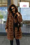 Ladies’ MH Fluffy Long Trendy Coat