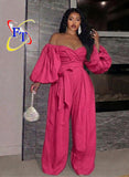 Ladies’ FT Off-Shoulder Jumpsuit