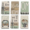 6pcs Dish Towels, 45.72X66.04 cm, Featuring Text, Bows, And Floral Designs. These Ultra-Fine Microfiber Towels Are Absorbent And Suitable for Home Kitchen Cooking, Baking, Bathroom Cleaning, Outdoor Activities, Parties, Afternoon Tea Decor