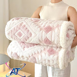 AT Diamond Shape Queen Size Blanket