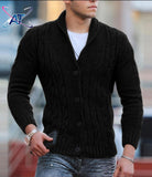 Men’s AT Knitwear Button-Up Sweater