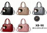 Ladies’ FF Handbag With Pom-Pom