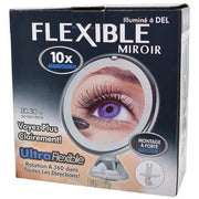 Ultra Flexible 10x LED Magnifying Mirror