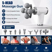 Five-Head Fascia Gun Pro+