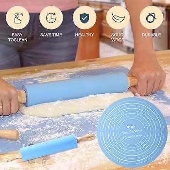 Rolling Pin with Kneading Pad
