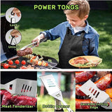 Premium 25-Piece BBQ Tool Set