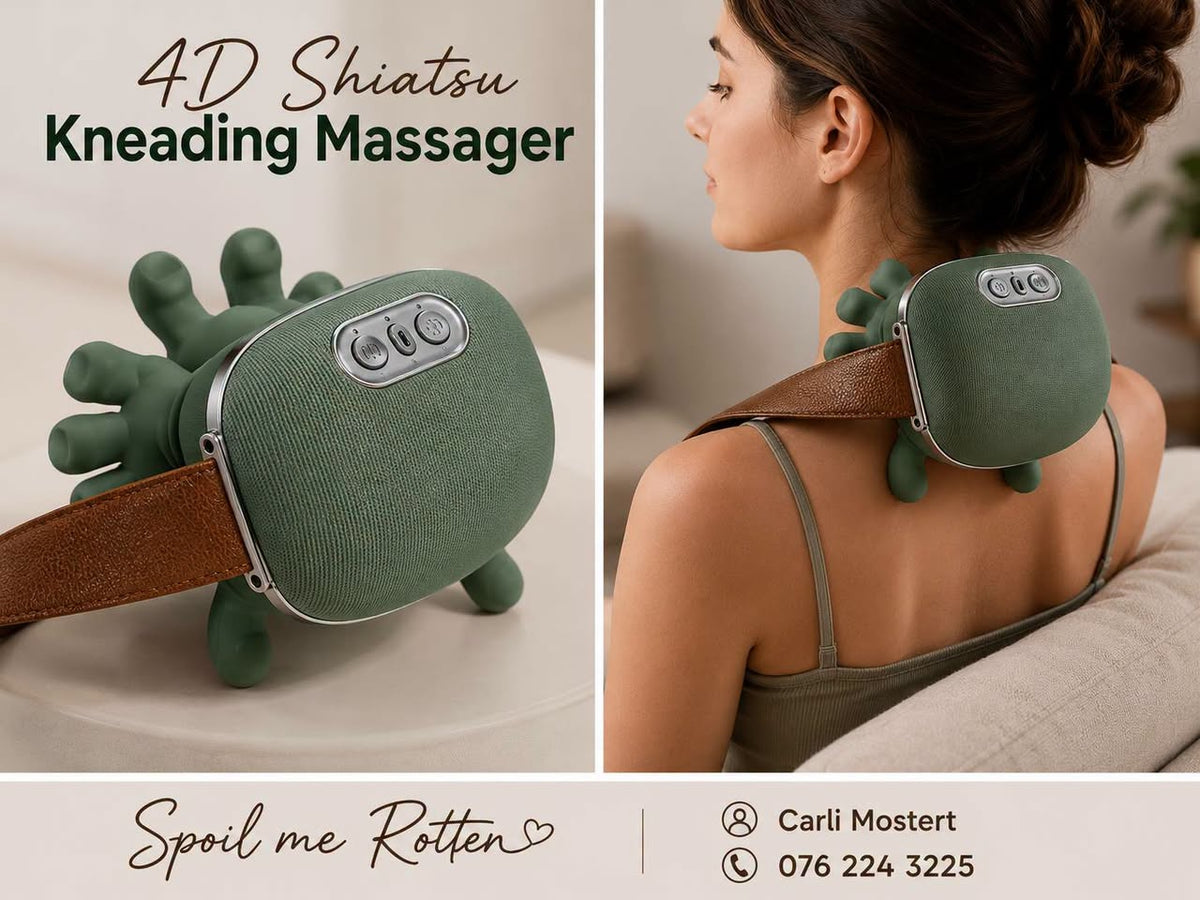4D Shiatsu Kneading Massager