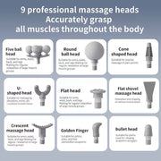 Five-Head Fascia Gun Pro+