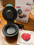 Electric Waffle Bowl Maker