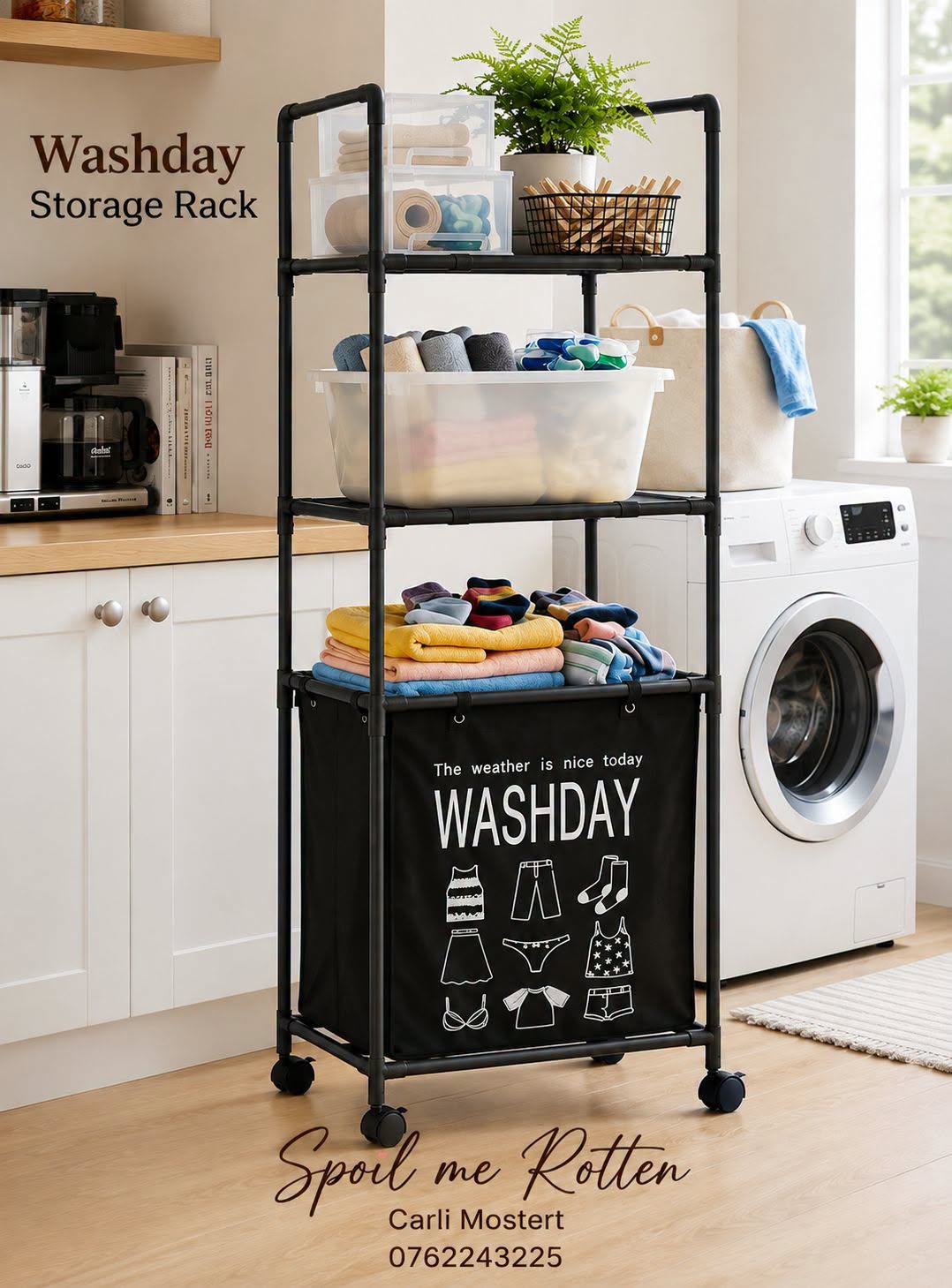 Washday Storage Rack