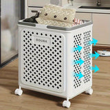 Collapsible Rolling Laundry Basket
