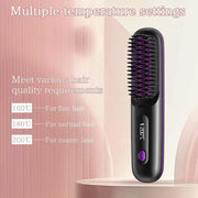 Portable Hair Straightening Brush