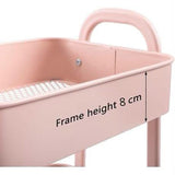 Multi-Purpose 3-Tier Rolling Trolley