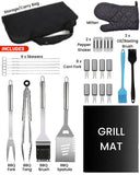 Premium 25-Piece BBQ Tool Set