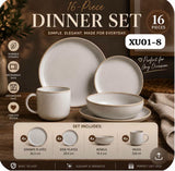 Elegant 16-Piece Dinner Set