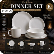 Elegant 16-Piece Dinner Set