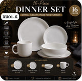 Elegant 16-Piece Dinner Set