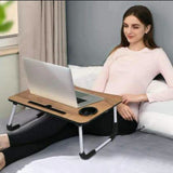 Foldable Wooden Laptop Desk