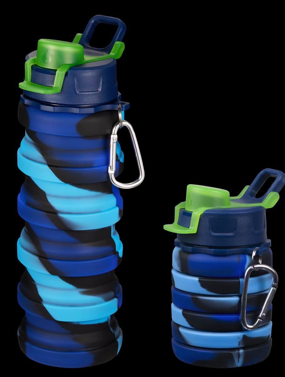 Collapsible Silicone Water Bottle