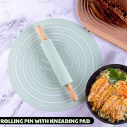 Rolling Pin with Kneading Pad