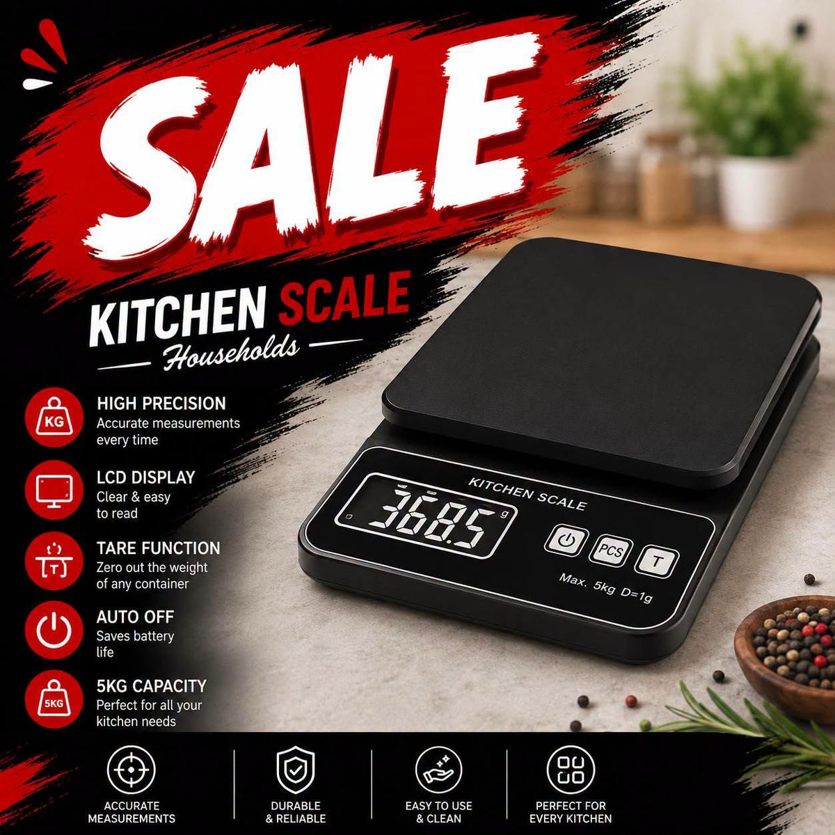 Digital Kitchen Scale
