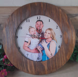 Custom Photo Clock - 40cm