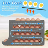 Auto-Rolling Egg Organiser