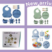 Baby Silicone Dinner Set