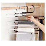 Space-Saving 5-Layer Pants Hanger