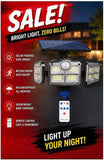 Solar 3-Way Security Light