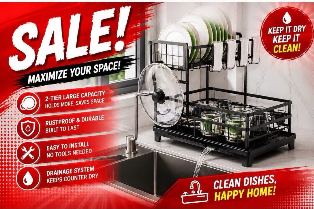 Dish Drying Rack