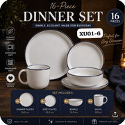 Elegant 16-Piece Dinner Set