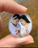 Custom Glass Photo Magnets - Set of 5