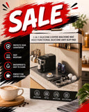2-in-1 Silicone Coffee Machine Mat