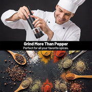 Electric Salt & Pepper Grinder Set