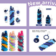Collapsible Silicone Water Bottle