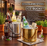 Multi-Purpose Stainless Steel Ice Bucket