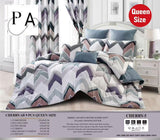 Nine Piece Queen Size Comforter Set