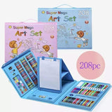 208-Piece Kids Art Set