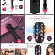 One-Step Hair Dryer & Styling Brush