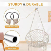 Cotton Macrame Hanging Chair