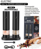 Electric Salt & Pepper Grinder Set