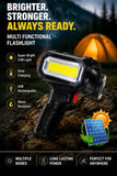 Solar Rechargeable Flashlight