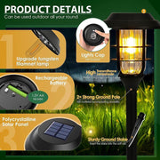 Solar Garden Lights - 6 Piece Set