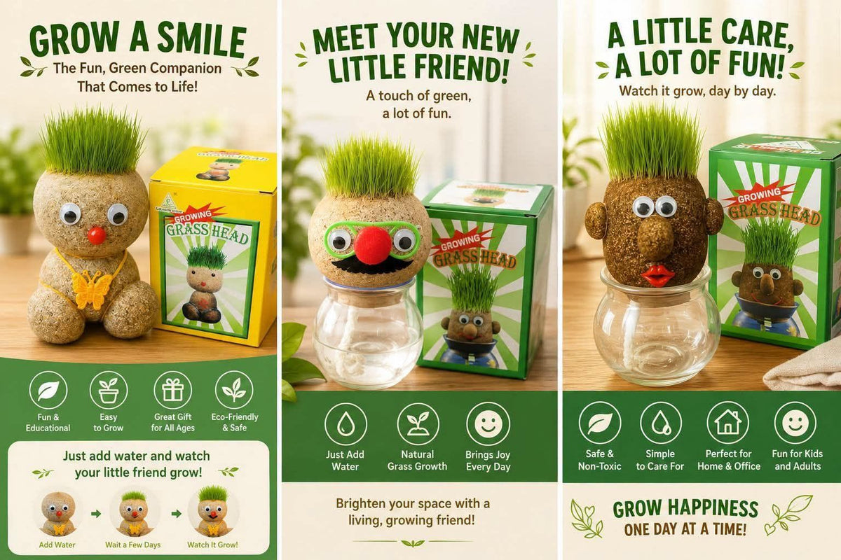 Grass Growing Head