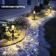 Solar Garden Lights - 6 Piece Set