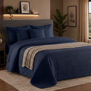 Quilted Bedspread Set - 5 Piece