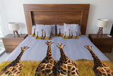 Giraffes Wildlife Bedding Set