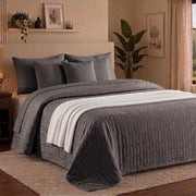 Quilted Bedspread Set - 5 Piece